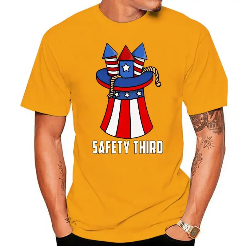 Unisex Cotton 4th of July Patriotic fireworks Safety Third Independence Celebration Summer Men's Novelty T-Shirt Harajuku Tee
Unisex Cotton 4th of July Patriotic fireworks Safety Third Independence Celebration Summer Men's Novelty T-Shirt Harajuku Tee
