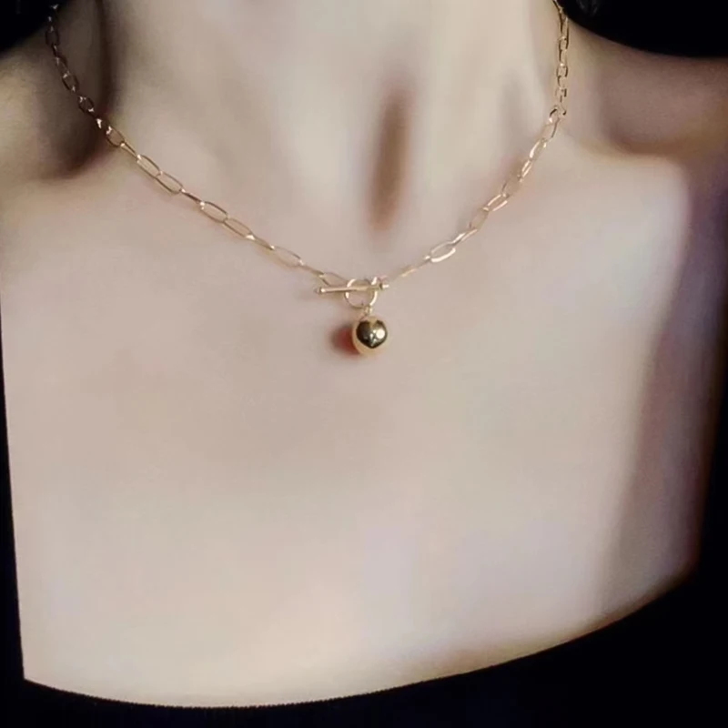 Набор золотых ювелирных изделий ZHIXI Real18K, чистый AU750 чокер, браслет, тонкая Геометрическая цепочка, Подарок на годовщину для женщин, T416
Набор золотых ювелирных изделий ZHIXI Real18K, чистый AU750 чокер, браслет, тонкая Геометрическая цепочка, Подарок на годовщину для женщин, T416
