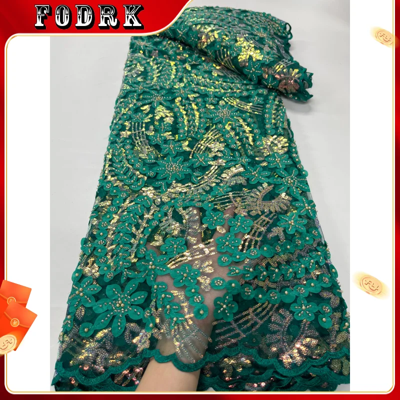 African Sequins Lace Fabric 2023 High Quality Luxury Embroidery Beads Nigerian French Net Lace Fabric For Wedding Party
African Sequins Lace Fabric 2023 High Quality Luxury Embroidery Beads Nigerian French Net Lace Fabric For Wedding Party