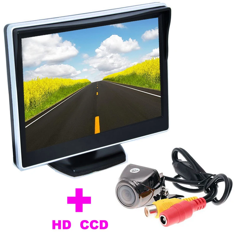 Universal ccd CCD Car Rearview Camera+5" TFT LCD Car Monitor 2 in 1 Auto Parking Assistance System car backup camera night
Universal ccd CCD Car Rearview Camera+5" TFT LCD Car Monitor 2 in 1 Auto Parking Assistance System car backup camera night