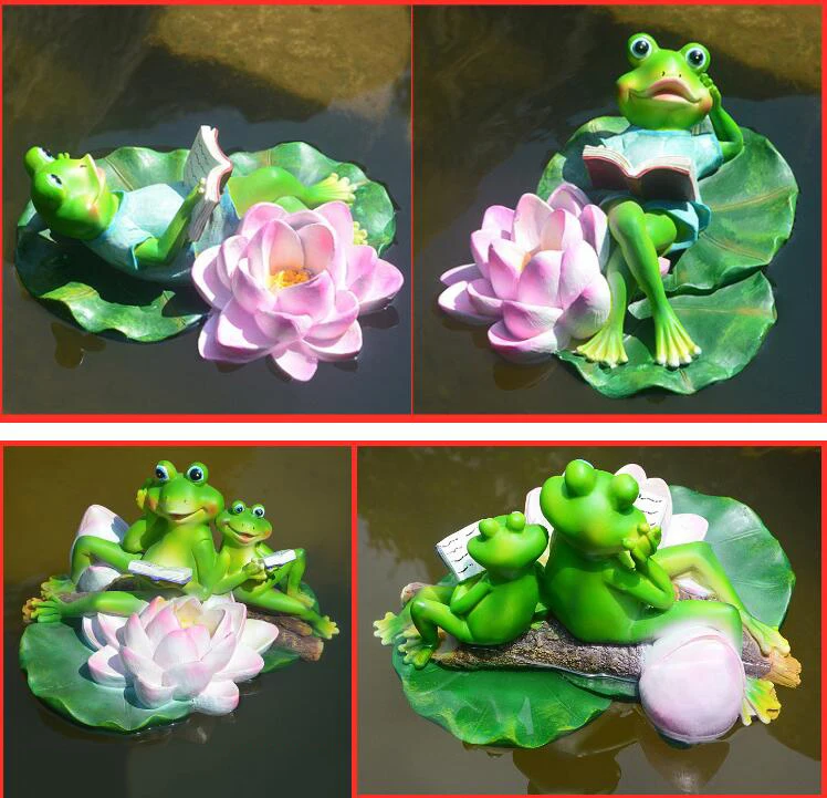 Pastoral Resin Simulation Animal Frog Turtle Floating Ornaments Fish Pond Rockery Sculpture Crafts Fountain Fish Tank Decoration
Pastoral Resin Simulation Animal Frog Turtle Floating Ornaments Fish Pond Rockery Sculpture Crafts Fountain Fish Tank Decoration
