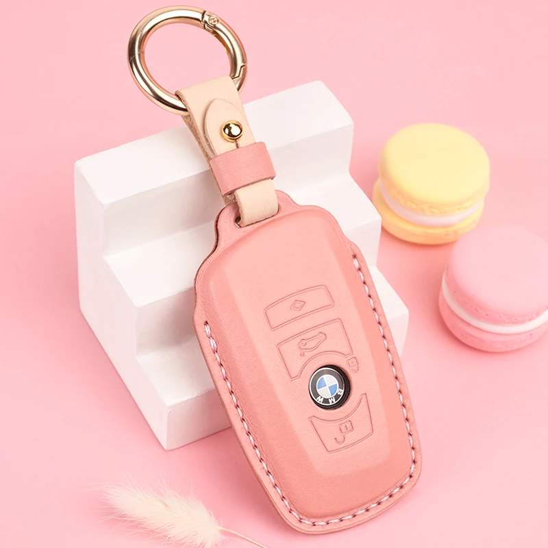 NewLeather Car Key Case for BMW new x3x1x5x6 5 Series 7 Series 3 series 320li525 shell 530Li Key set
NewLeather Car Key Case for BMW new x3x1x5x6 5 Series 7 Series 3 series 320li525 shell 530Li Key set