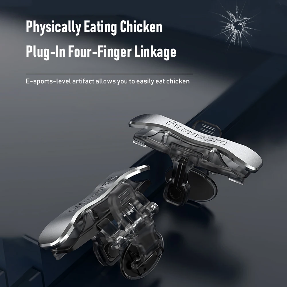 1Pair PUBG Mobile Shooting Joystick Gamepad Trigger Button L1R1 Free Fire Aim Button Game Controller For iPhone Android Phone
1Pair PUBG Mobile Shooting Joystick Gamepad Trigger Button L1R1 Free Fire Aim Button Game Controller For iPhone Android Phone