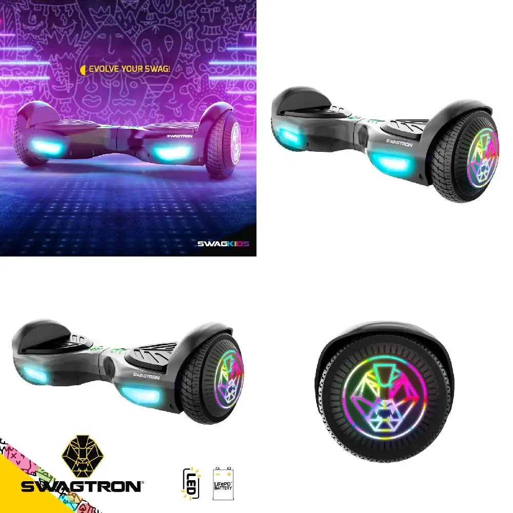 Futuristic, UL-Compliant V2 Hoverboard with Light-Up Wheels & Balance Assist, Life Po™ Battery Tech for Maximum Safety & Exclu
Futuristic, UL-Compliant V2 Hoverboard with Light-Up Wheels & Balance Assist, Life Po™ Battery Tech for Maximum Safety & Exclu