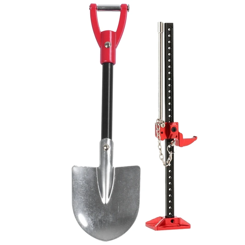 RC Rock Crawler 1:10 Accessories Metal Shovel With 1/10 Scale Rc Car Hi-Lift Jack Tool
RC Rock Crawler 1:10 Accessories Metal Shovel With 1/10 Scale Rc Car Hi-Lift Jack Tool