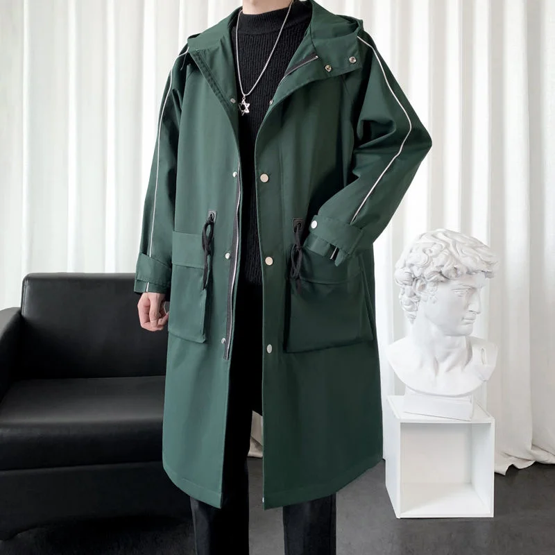 2022 Men's Black/green Long Windbreaker British Style Trench Vintage Cotton Classic Coats Double Breasted Jackets Size M-3XL
2022 Men's Black/green Long Windbreaker British Style Trench Vintage Cotton Classic Coats Double Breasted Jackets Size M-3XL