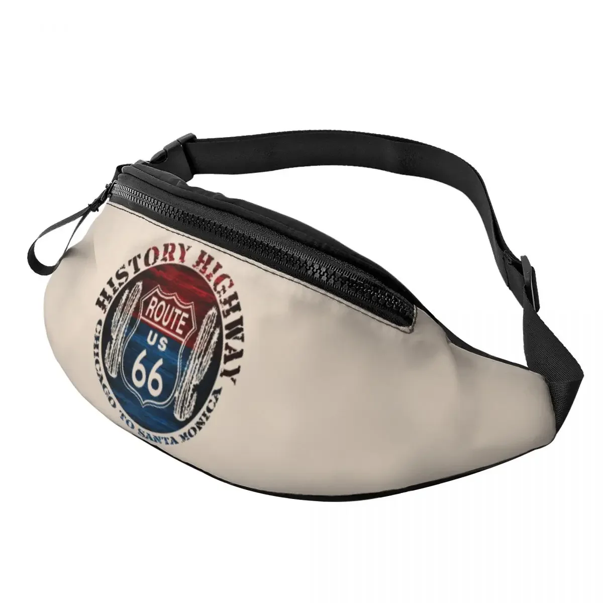 Casual Route 66 America Road Fanny Pack Men Women Vintage Trip Crossbody Waist Bag for Running Phone Money Pouch
Casual Route 66 America Road Fanny Pack Men Women Vintage Trip Crossbody Waist Bag for Running Phone Money Pouch
