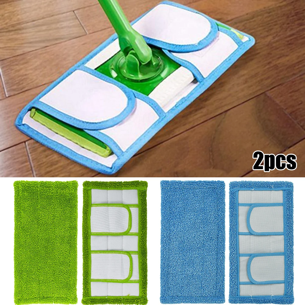 2Pack Reusable Microfiber Mop Pads Suit For Swiffer Wet And Dry Models Vacuum Cleaner Parts Floors Cleaning Replacement Cloths
2Pack Reusable Microfiber Mop Pads Suit For Swiffer Wet And Dry Models Vacuum Cleaner Parts Floors Cleaning Replacement Cloths