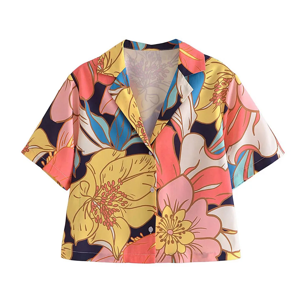 ZATRHMBM short sleeve woman blouse suit collar printing Elegant Woman Shirt +High waist trousers 2 piece sets womens outfits
ZATRHMBM short sleeve woman blouse suit collar printing Elegant Woman Shirt +High waist trousers 2 piece sets womens outfits