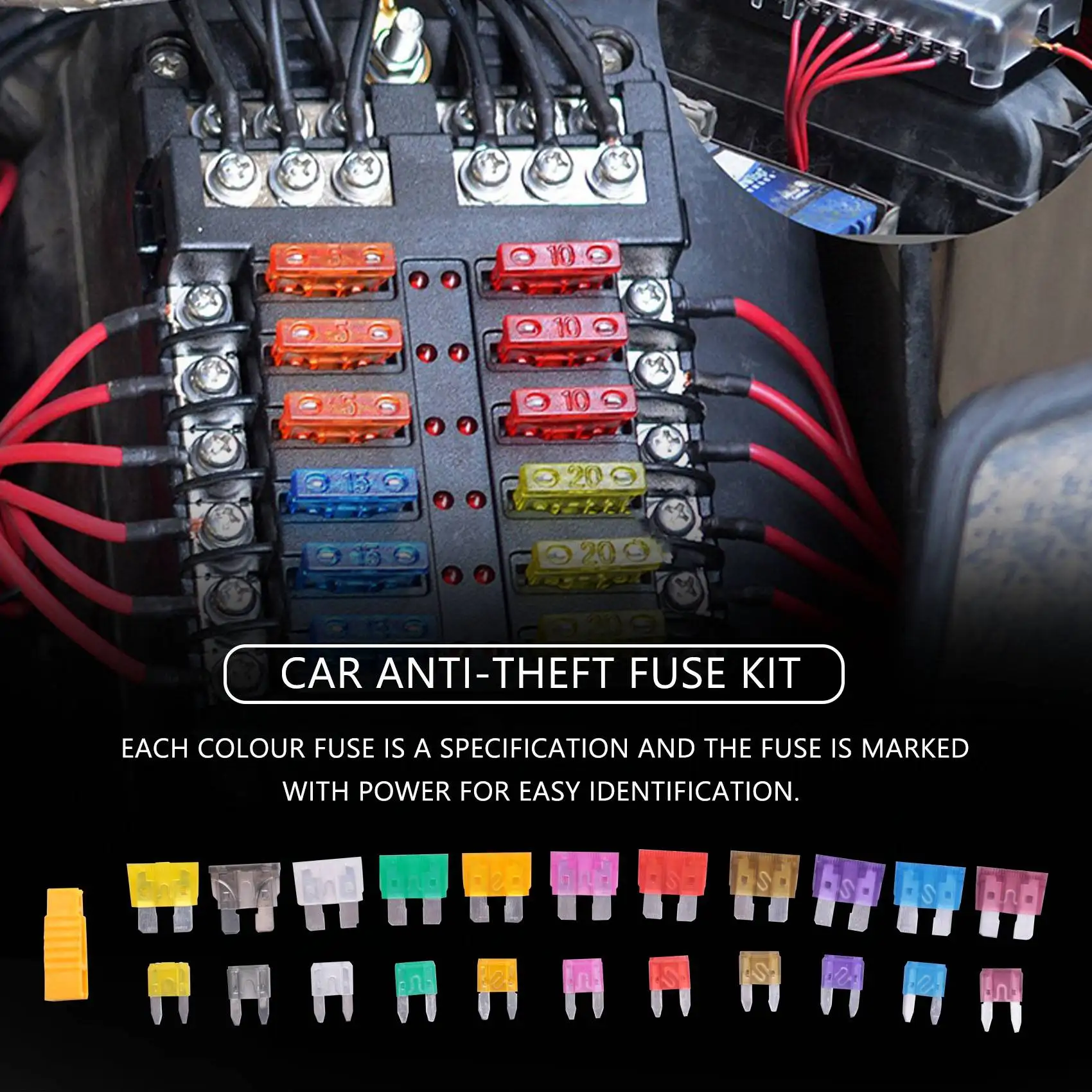 240 шт., автомобильные мини-предохранители, 2/3/5A /7.5A /10A /15A /20A /25A /30A /35A /40A
240 шт., автомобильные мини-предохранители, 2/3/5A /7.5A /10A /15A /20A /25A /30A /35A /40A
