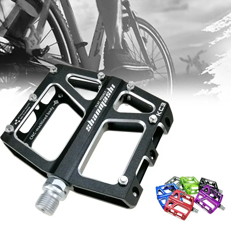 Bicycle Pedal Mountain Bike Pedals Alu MTB/BMX 2DU Bearings Fixie Bike Footrest Big Flat Treat Ultralight Cycling Bicycle Parts
Bicycle Pedal Mountain Bike Pedals Alu MTB/BMX 2DU Bearings Fixie Bike Footrest Big Flat Treat Ultralight Cycling Bicycle Parts