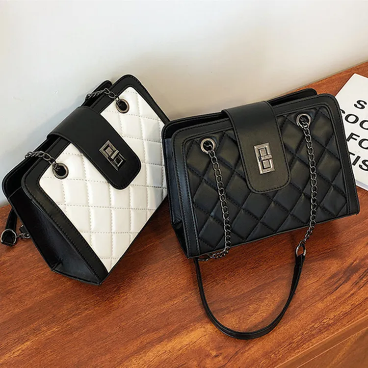 Bag Women's New 2021 Fashion Large-capacity Diamond Chain Bag Simple Trend Shoulder Messenger Bag Crossbody Bags for Women
Bag Women's New 2021 Fashion Large-capacity Diamond Chain Bag Simple Trend Shoulder Messenger Bag Crossbody Bags for Women