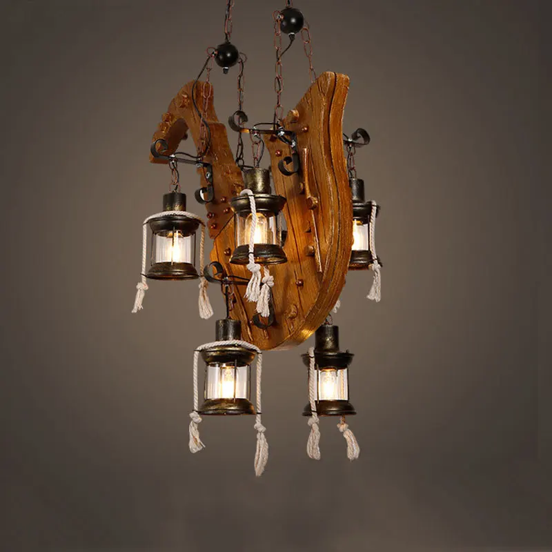 Antique Industrial Retro Wood E27 LED Ceiling Chandelier Lightin Creative LOFT Bar luminaire Vintage Pendant Lights lustre Bra
Antique Industrial Retro Wood E27 LED Ceiling Chandelier Lightin Creative LOFT Bar luminaire Vintage Pendant Lights lustre Bra