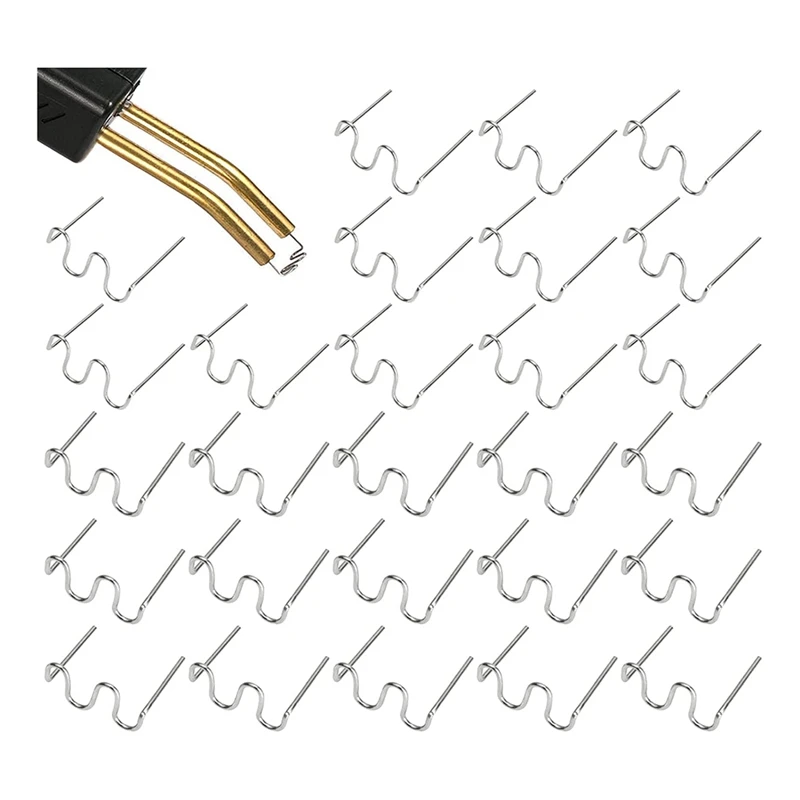 2000 PCS Plastic Welding Hot Staples 0.8Mm 0.6Mm Plastic Welder Staples Wave Shape Repair Kit For Plastic Welder Machine
2000 PCS Plastic Welding Hot Staples 0.8Mm 0.6Mm Plastic Welder Staples Wave Shape Repair Kit For Plastic Welder Machine