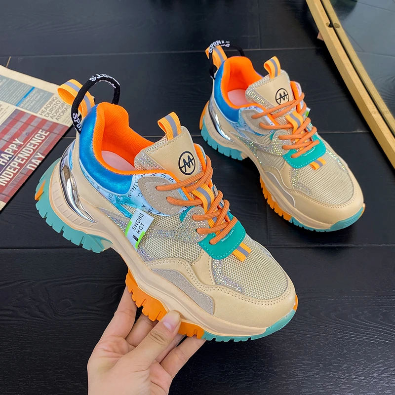 Women's Shoes Sports Shoes Heightening Shoes Thick Soled Casual Shoes Small White Shoes Mesh Breathable Summer Sports Sneakers
Women's Shoes Sports Shoes Heightening Shoes Thick Soled Casual Shoes Small White Shoes Mesh Breathable Summer Sports Sneakers