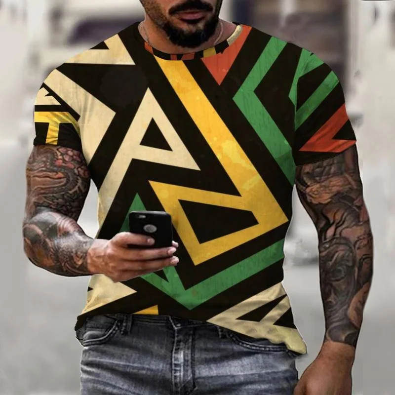 Retro Elements Arrow Black Yellow Graffiti Print Men's New Summer Oversized T-Shirt Short Sleeve Top Fashion Casual
Retro Elements Arrow Black Yellow Graffiti Print Men's New Summer Oversized T-Shirt Short Sleeve Top Fashion Casual