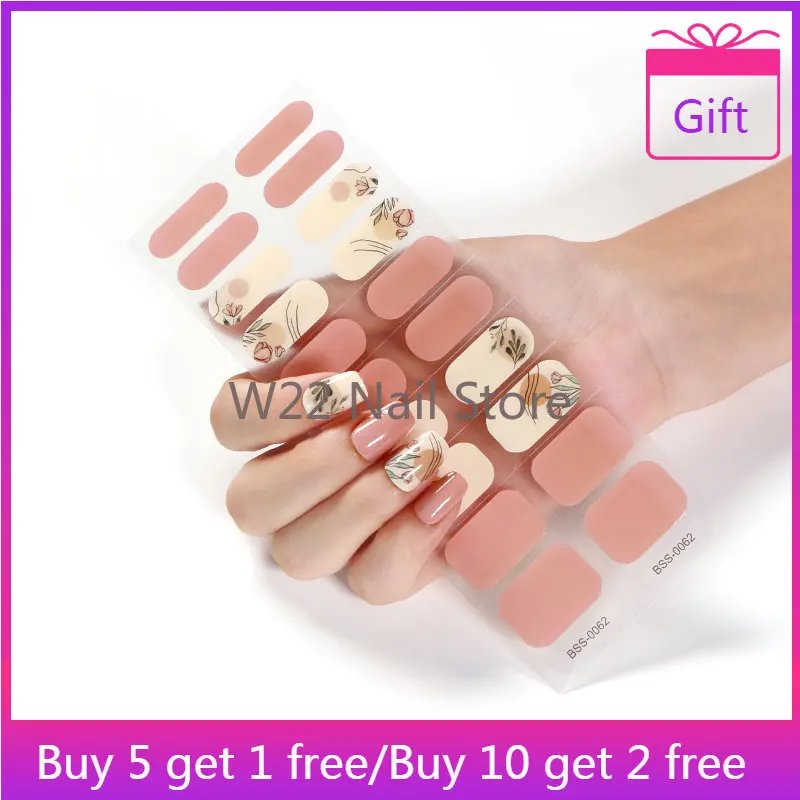 16Tips Full Cover Nail Stickers Self Adhesive Design Fashion Semi-cured Nail Stickers Gel Nail Stickers
16Tips Full Cover Nail Stickers Self Adhesive Design Fashion Semi-cured Nail Stickers Gel Nail Stickers