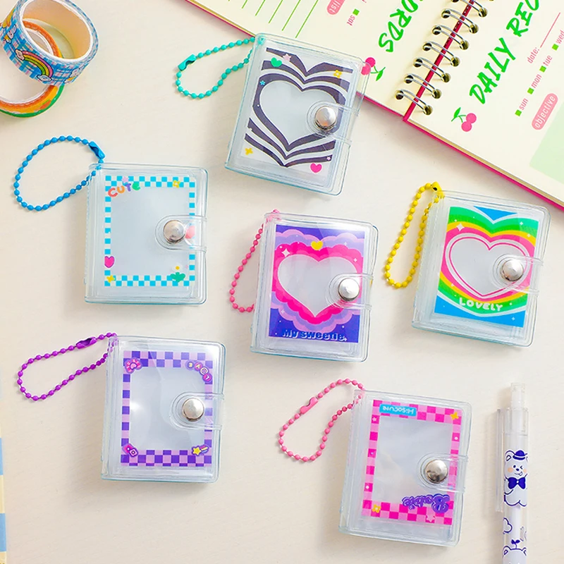 1pc photo album for Mini Photo Sticker Jelly Color Card Holder 2 Inch Photos Holder Portable Key Chain
1pc photo album for Mini Photo Sticker Jelly Color Card Holder 2 Inch Photos Holder Portable Key Chain