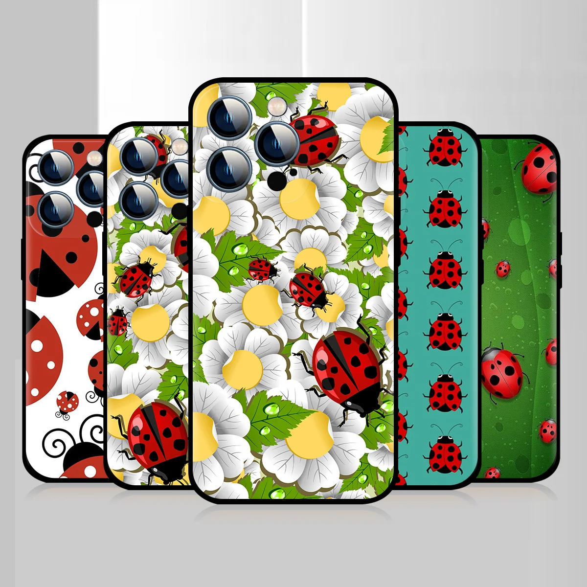 Black Protection Phone Case For Apple iPhone 14 13 12 Mini 11 Pro Max X XS XR 7 8 Plus 6 6S SE 2022 Cover Ladybug Beetles
Black Protection Phone Case For Apple iPhone 14 13 12 Mini 11 Pro Max X XS XR 7 8 Plus 6 6S SE 2022 Cover Ladybug Beetles