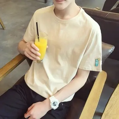Spring and summer solid color short-sleeved t-shirt men's high-neck sweater Slim Korean half-sleeve knit sweater
Spring and summer solid color short-sleeved t-shirt men's high-neck sweater Slim Korean half-sleeve knit sweater