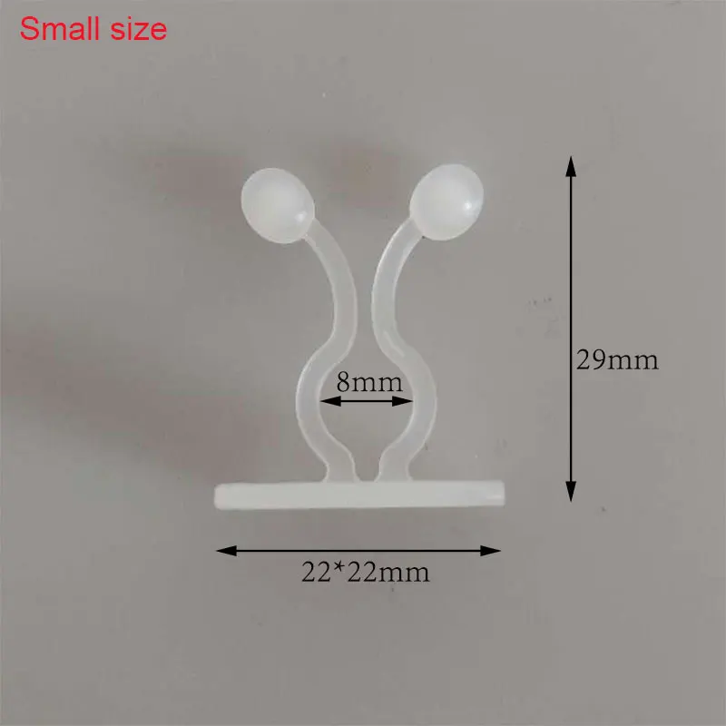 Пластиковые зажимы для крепления лоз 10-30 шт