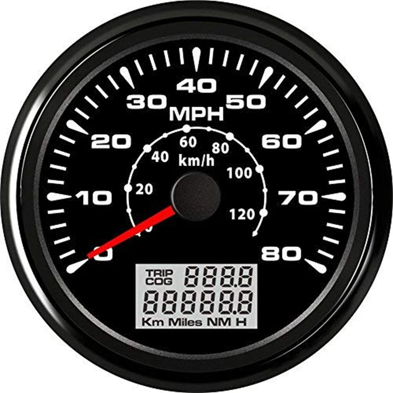 85mm Car Motorcycle Boat GPS Speedometer Odometer 0-80MPH 0-120KM/H ATV UTV with 8 Different Backlight
85mm Car Motorcycle Boat GPS Speedometer Odometer 0-80MPH 0-120KM/H ATV UTV with 8 Different Backlight