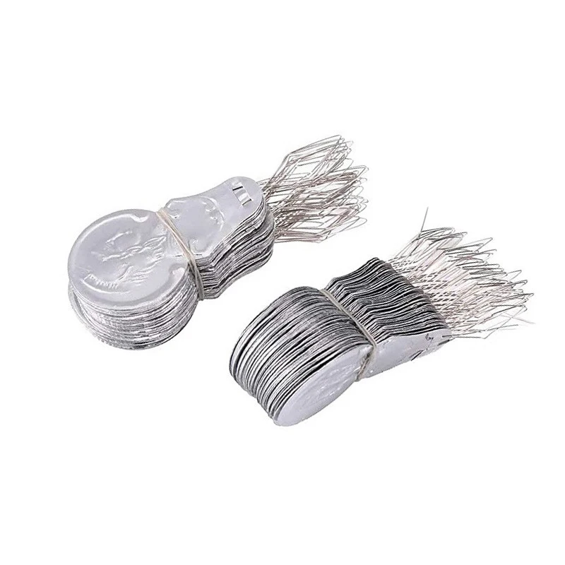 LMDZ 100pcs Aluminum Needle Threader Elderly Guide Needle Easy Device Automatic Wire Loop for Needles Sewing Tools
LMDZ 100pcs Aluminum Needle Threader Elderly Guide Needle Easy Device Automatic Wire Loop for Needles Sewing Tools