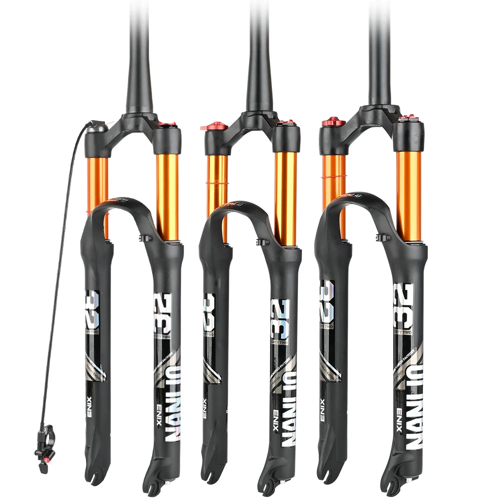 Nanlio Magnesium Alloy MTB Bicycle Supension Fork Air 26/27.5/29er Inch Mountain Bike 32 RL100mm Fork For A Bicycle Accessories
Nanlio Magnesium Alloy MTB Bicycle Supension Fork Air 26/27.5/29er Inch Mountain Bike 32 RL100mm Fork For A Bicycle Accessories