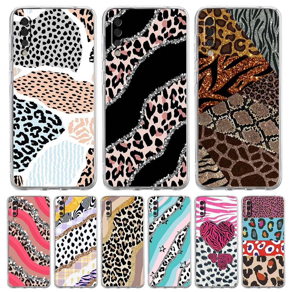 Leopard Print Phone Case for Samsung Galaxy A12 A22 A10 A20 A30 A40 A50 A52 A02 A03S Transparent Shockproof Soft TPU Shell
Leopard Print Phone Case for Samsung Galaxy A12 A22 A10 A20 A30 A40 A50 A52 A02 A03S Transparent Shockproof Soft TPU Shell