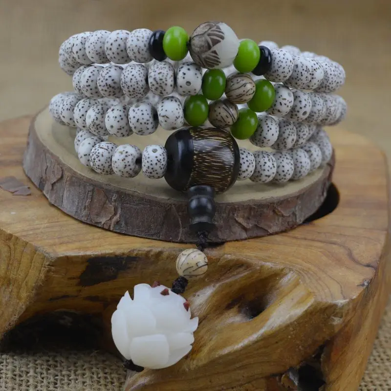 SNQP Pure Natural Star Moon Bodhi 108 Buddha Beads Hand String Art Play January Dry Grinding Prayer Necklace
SNQP Pure Natural Star Moon Bodhi 108 Buddha Beads Hand String Art Play January Dry Grinding Prayer Necklace