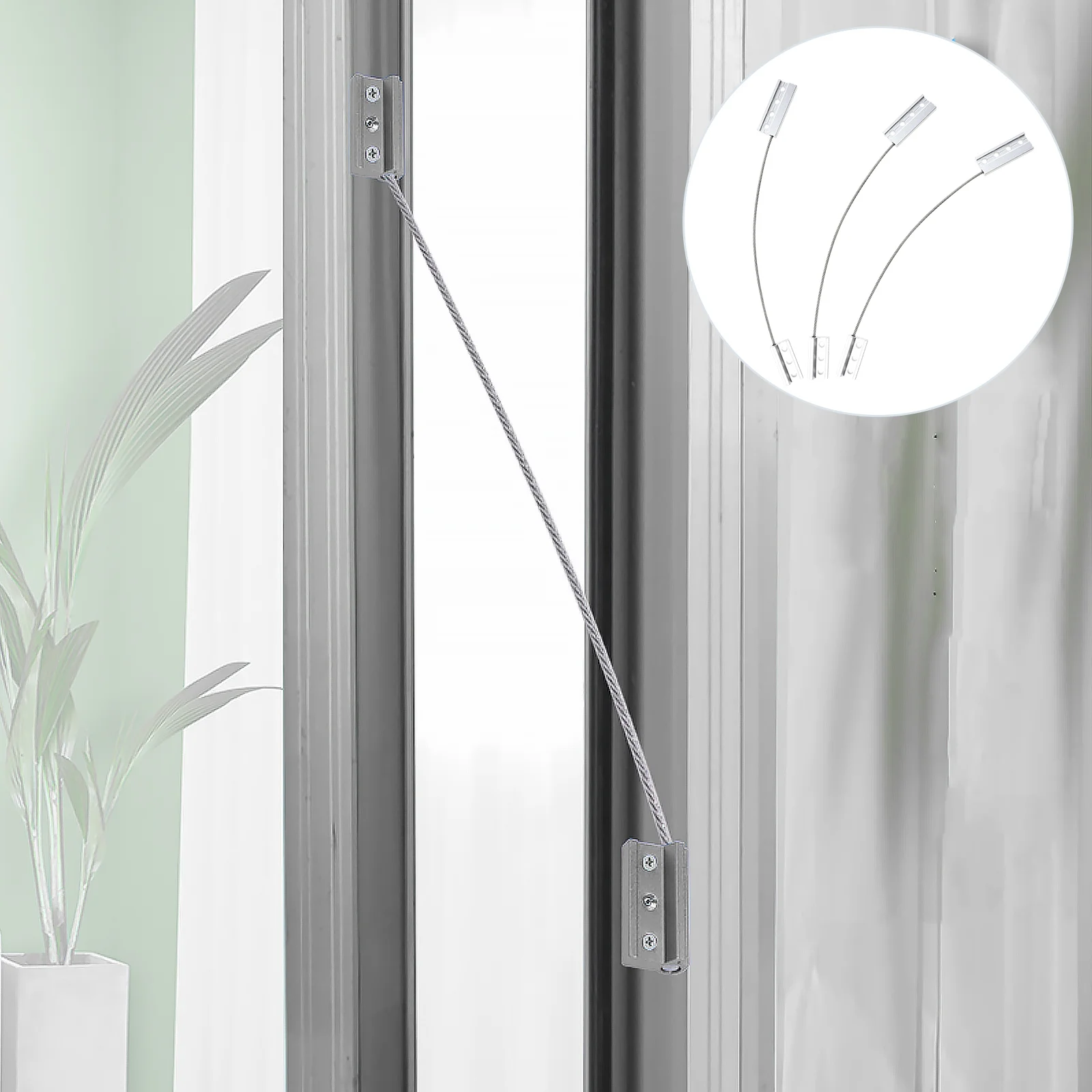 Window Anti Falling Restrictor Cable Safety Wire Device Metal Proofing Child Anchors Lock Dropping Straps Prevention Stopper
Window Anti Falling Restrictor Cable Safety Wire Device Metal Proofing Child Anchors Lock Dropping Straps Prevention Stopper