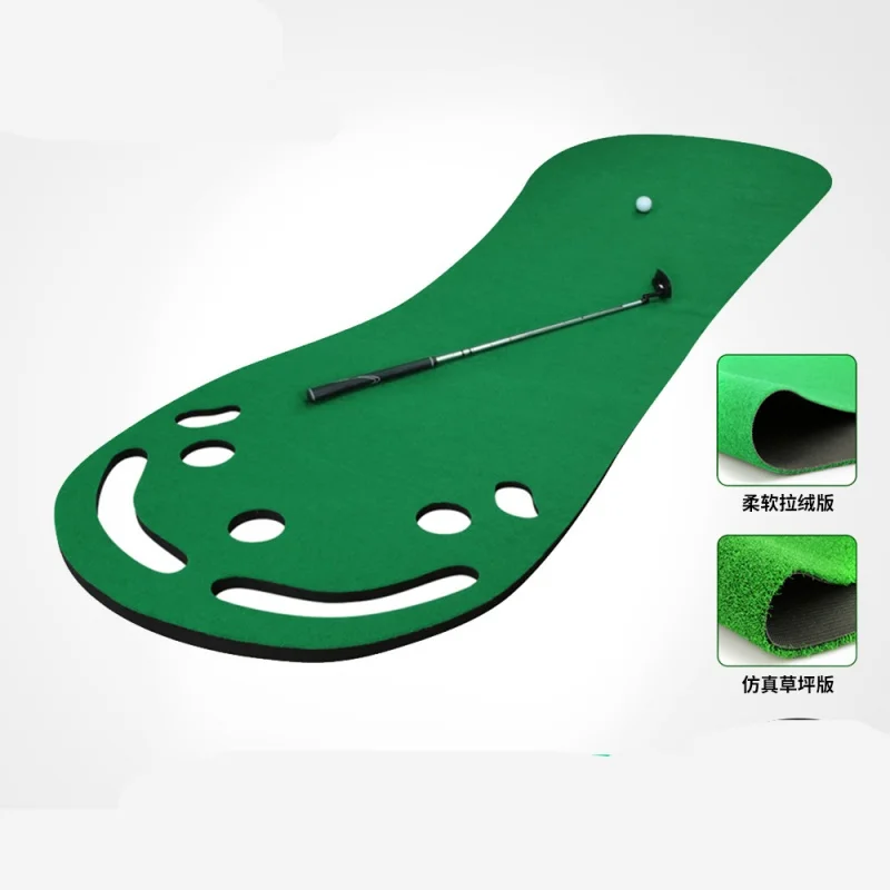Indoor Putting Mat Green Golf Training Pad Portable Putter Practice Device Grass Golf Hitting Mat Turf Synthetic Training Mats
Indoor Putting Mat Green Golf Training Pad Portable Putter Practice Device Grass Golf Hitting Mat Turf Synthetic Training Mats