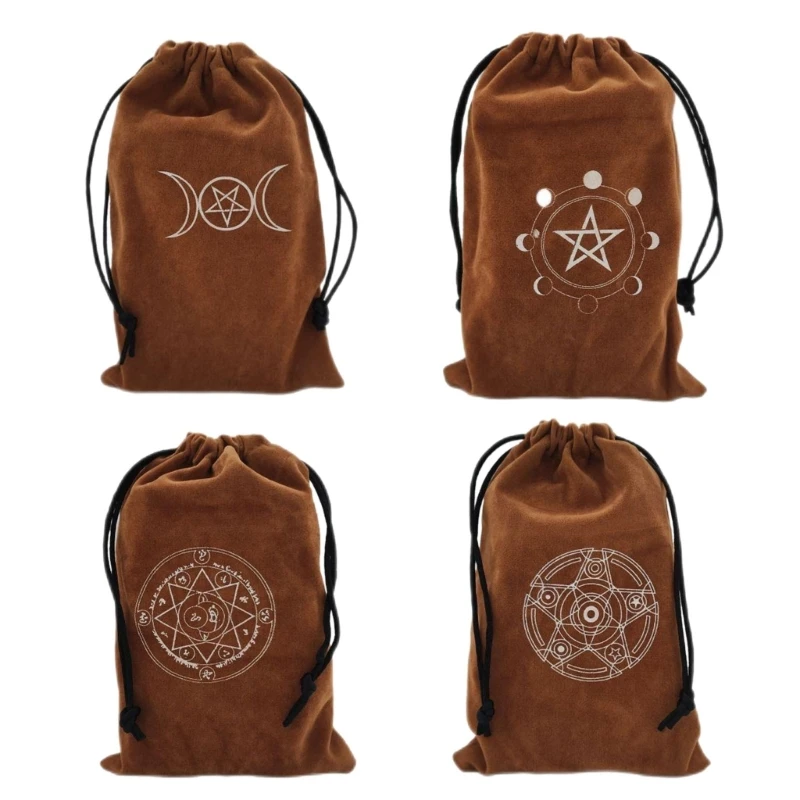 Velvet Moon Phase Tarots Oracle Cards Storage Bag Runes Constellation Witch Divination Accessories Jewelry Dice Bag Runes Pouch
Velvet Moon Phase Tarots Oracle Cards Storage Bag Runes Constellation Witch Divination Accessories Jewelry Dice Bag Runes Pouch