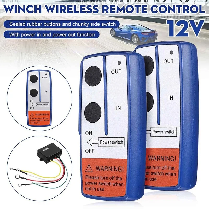 12 В Автомобильная Беспроводная лебедка электрический пульт дистанционного управления переключатель с ручным передатчиком для Jeep грузовик...
12 В Автомобильная Беспроводная лебедка электрический пульт дистанционного управления переключатель с ручным передатчиком для Jeep грузовик...