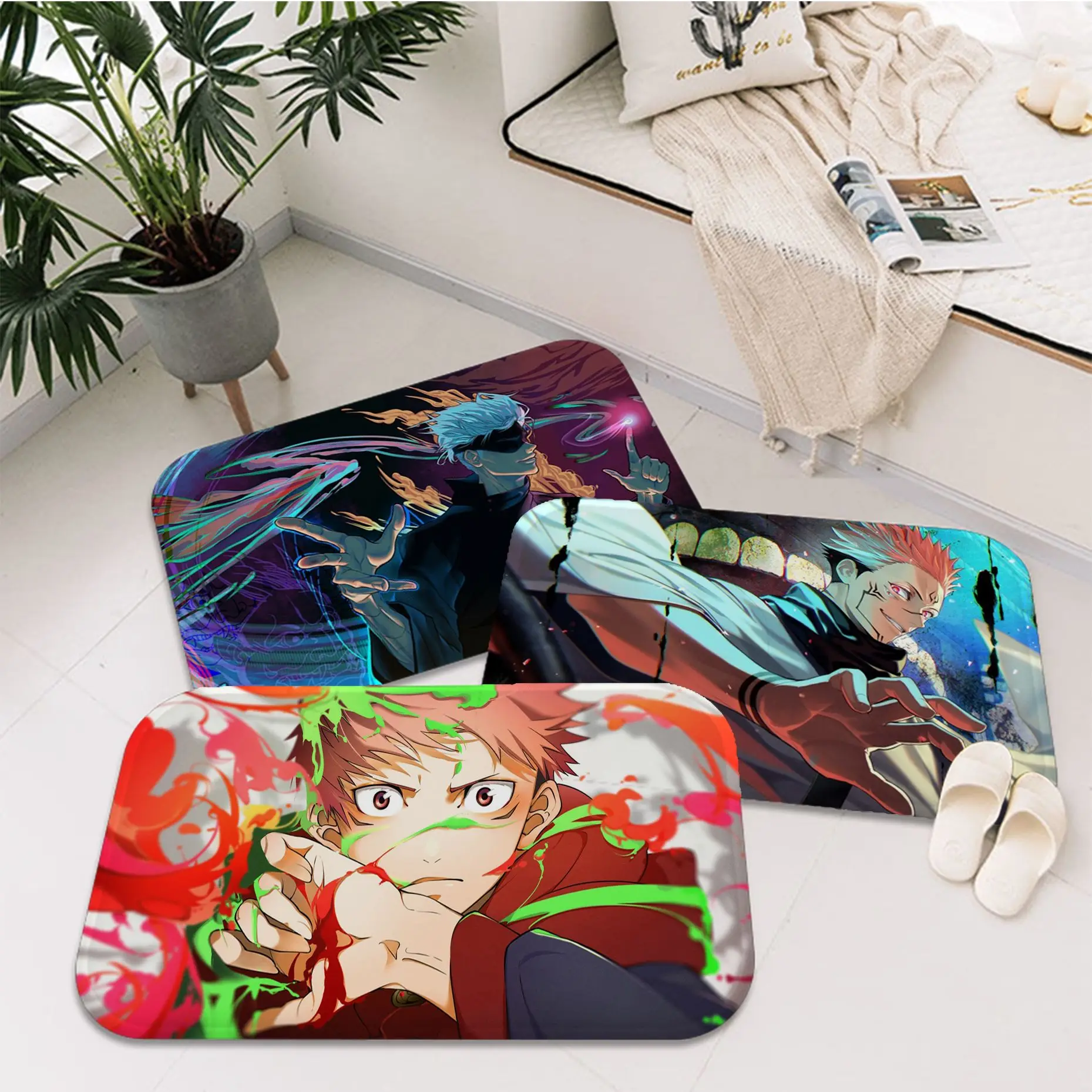 Cartoon Jujutsu Kaisen Entrance Door Mat Nordic Style Home Doormat Bathroom-Toilet Mats Bedroom Modern Home Decor
Cartoon Jujutsu Kaisen Entrance Door Mat Nordic Style Home Doormat Bathroom-Toilet Mats Bedroom Modern Home Decor