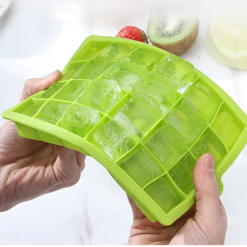 24-cell Ice Cube Tray Food Grade Silicone Baby Food Storage Box Ice Cube Mold with Lid Whiskey Drink Chocolate Ice Cream Maker
24-cell Ice Cube Tray Food Grade Silicone Baby Food Storage Box Ice Cube Mold with Lid Whiskey Drink Chocolate Ice Cream Maker