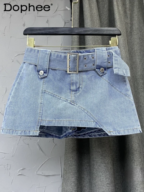 Light Blue Low Waist Denim Skirt for Women Summer New Slim Fit Office Lady Sheath Skirts Anti-Exposure Faldas Mujer Moda 2022
Light Blue Low Waist Denim Skirt for Women Summer New Slim Fit Office Lady Sheath Skirts Anti-Exposure Faldas Mujer Moda 2022