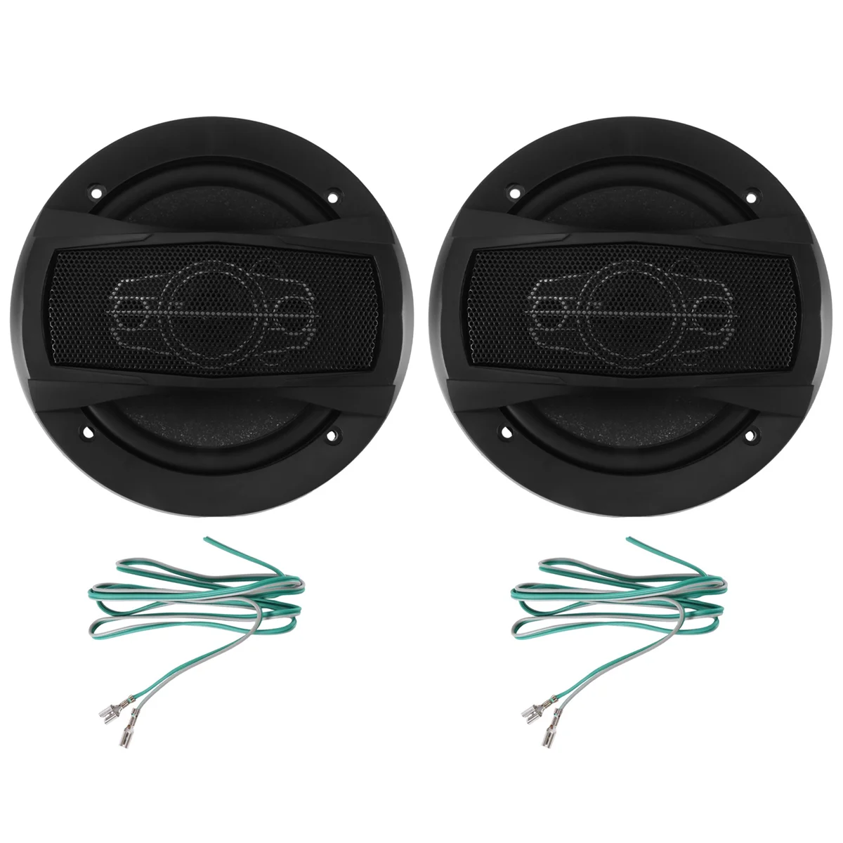 2Pcs 6 Inch 350W 4 Way Car Coaxial Speaker Music Stereo Full Range Frequency Hifi Speakers Auto Door Loundspeaker
2Pcs 6 Inch 350W 4 Way Car Coaxial Speaker Music Stereo Full Range Frequency Hifi Speakers Auto Door Loundspeaker