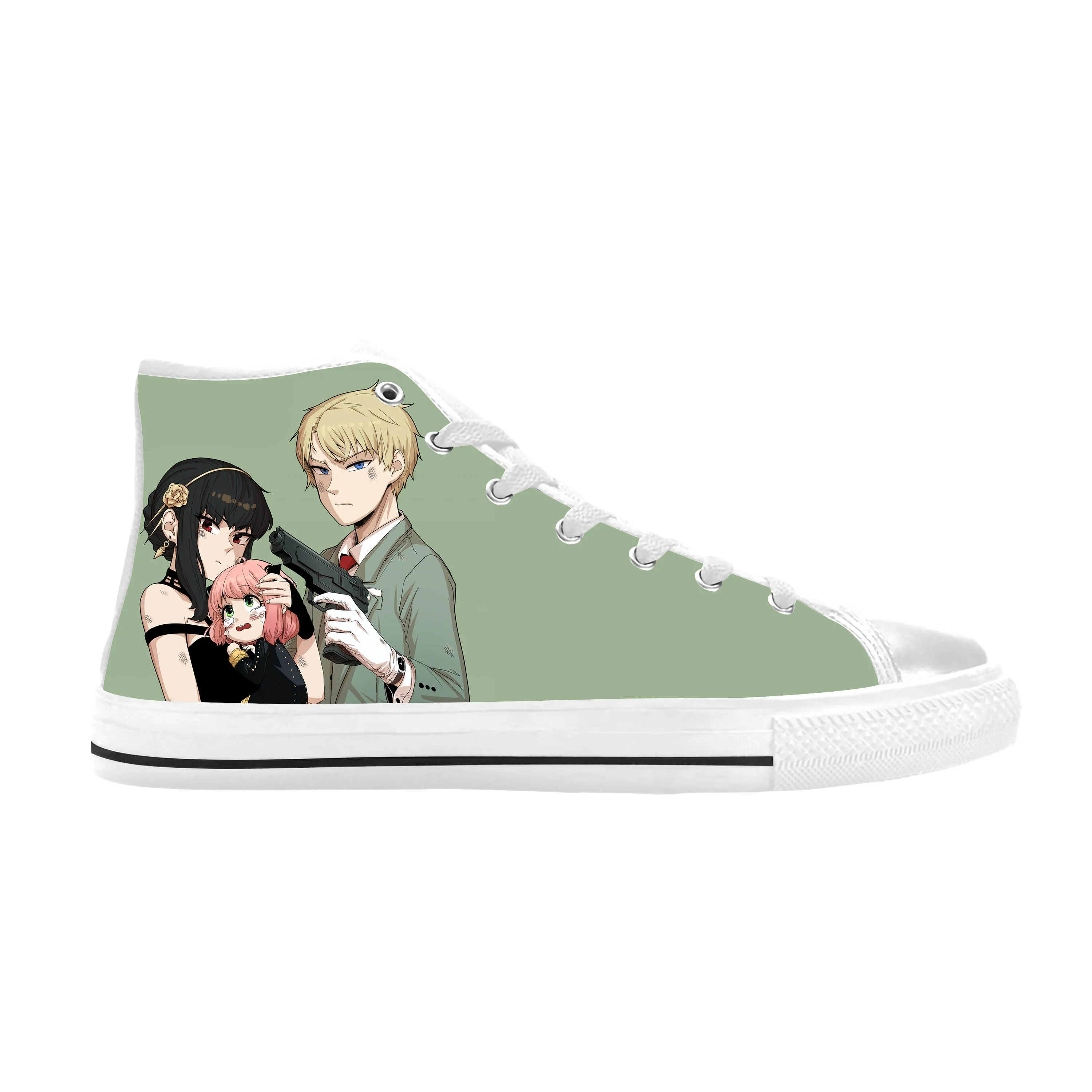 Кроссовки унисекс из ткани с высоким верхом и 3D-принтом
Кроссовки унисекс из ткани с высоким верхом и 3D-принтом