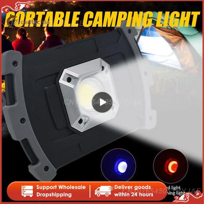 COB Camping Light Red And Blue Flashing Warning Light Searchlight Aluminum Alloy Charging 20w Flood Light For Working, Hiking
COB Camping Light Red And Blue Flashing Warning Light Searchlight Aluminum Alloy Charging 20w Flood Light For Working, Hiking