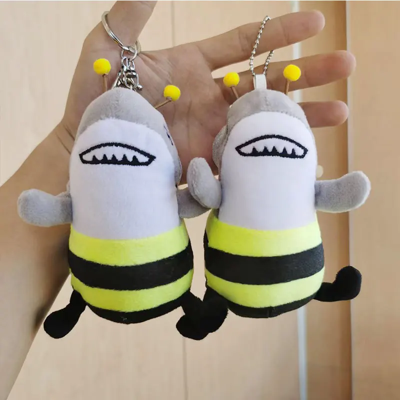 new hot Plush Creative Funny Shark Bee doll Cute fashione Bag Pendant Cartoon decorate cool Doll couple gift
new hot Plush Creative Funny Shark Bee doll Cute fashione Bag Pendant Cartoon decorate cool Doll couple gift