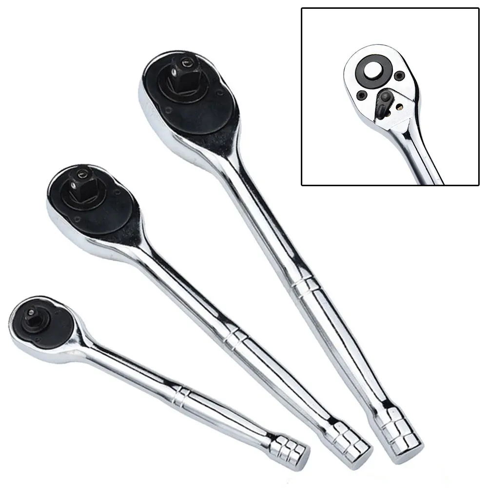 1Pc 1/4" 3/8" 1/2" Inch High Torque Ratchet Wrench Reversible Adjustable Quick Release Ratchet Wrench Socket Wrench Hand Tool
1Pc 1/4" 3/8" 1/2" Inch High Torque Ratchet Wrench Reversible Adjustable Quick Release Ratchet Wrench Socket Wrench Hand Tool