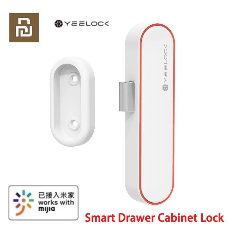 Youpin YEELOCK Smart Drawer Cabinet Lock Keyless Bluetooth APP Unlock Anti-theft Child Camera Support Phone Control
Youpin YEELOCK Smart Drawer Cabinet Lock Keyless Bluetooth APP Unlock Anti-theft Child Camera Support Phone Control