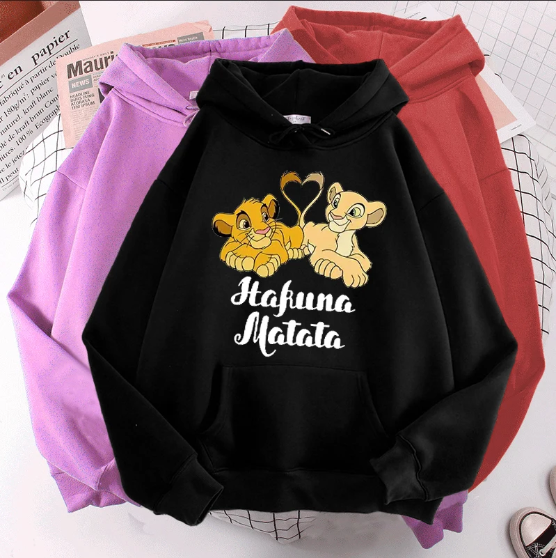 New Casual Harajuku Graphic Female Sweatshirt Lion King Hoodies Kawaii Funny Womens Hoodies Pullover Women
New Casual Harajuku Graphic Female Sweatshirt Lion King Hoodies Kawaii Funny Womens Hoodies Pullover Women