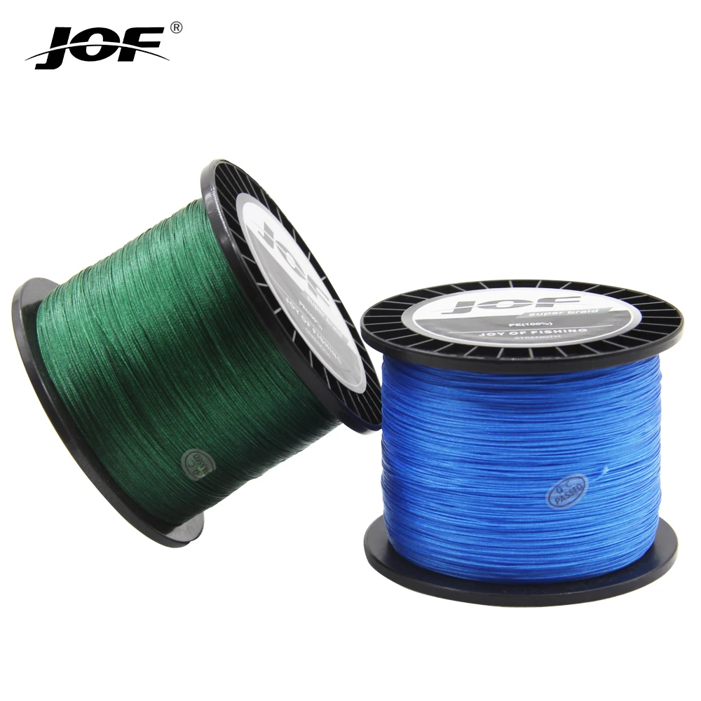 

JOF Braided Fishing Line Multifilament Carp Fly 8 Strand 300M 500M 1000M Multicolor Japan Spinning Extreme PE Strong Weave
