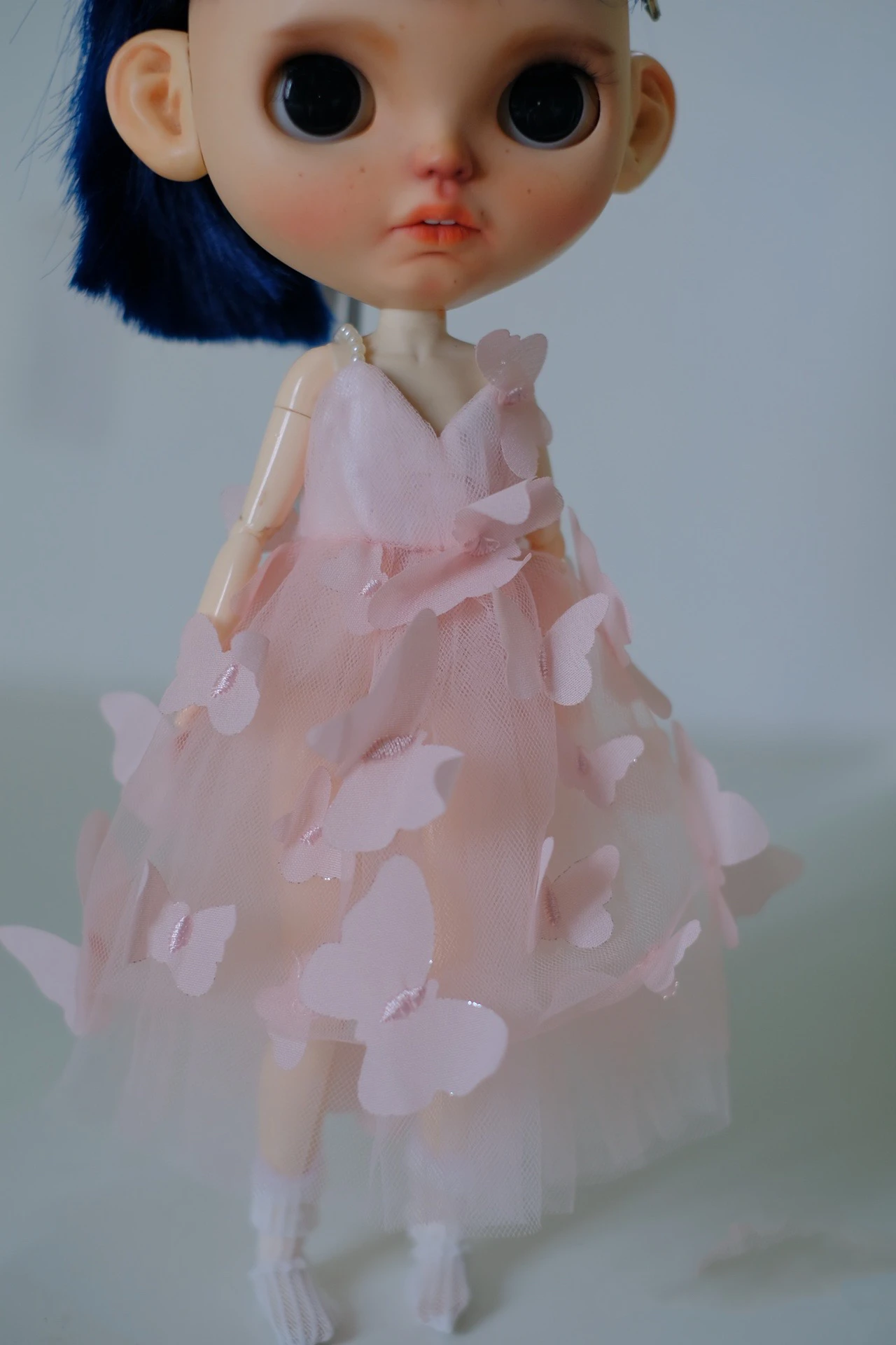 BJD Blythe Clothes Pink butterfly fluttering gently with suspender skirt 1/6 30cm Dolls (Fit for Pullip,Ob24, Licca)
BJD Blythe Clothes Pink butterfly fluttering gently with suspender skirt 1/6 30cm Dolls (Fit for Pullip,Ob24, Licca)