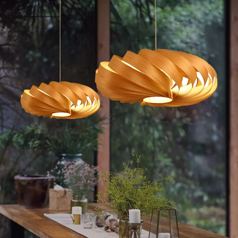 Handmade Wooden Chandeliers Scandinavian Living Room Bedroom Dining Room Staircase Decorative Led Pendent Lamps
Handmade Wooden Chandeliers Scandinavian Living Room Bedroom Dining Room Staircase Decorative Led Pendent Lamps