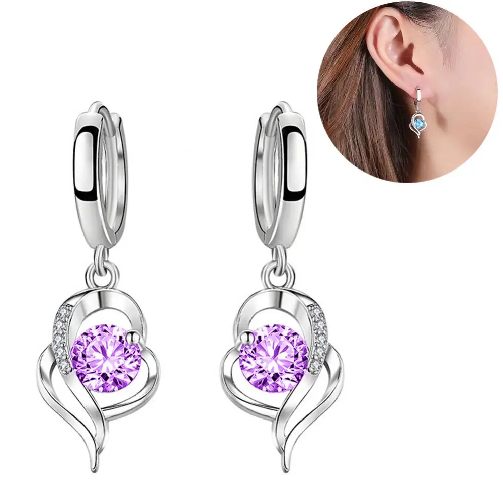 HOT SALES!!!Lady Rhinestone Inlaid Hollow Twisted Heart Dangle Huggie Earrings Jewelry Gift
HOT SALES!!!Lady Rhinestone Inlaid Hollow Twisted Heart Dangle Huggie Earrings Jewelry Gift