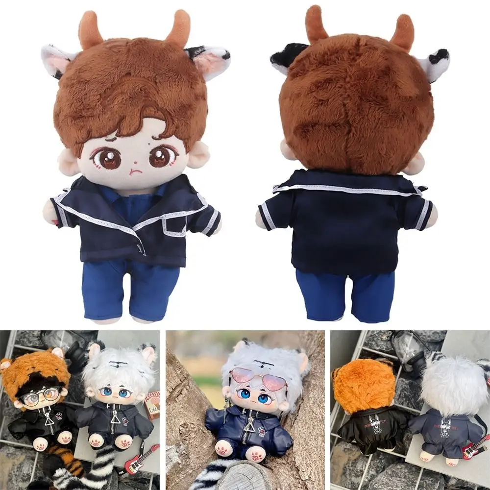 Black Kids Gift for Idol Dolls Fashion Doll Pants Accessories 20cm Doll Outfit Plush Doll's Clothes PU Leather Jacket
Black Kids Gift for Idol Dolls Fashion Doll Pants Accessories 20cm Doll Outfit Plush Doll's Clothes PU Leather Jacket