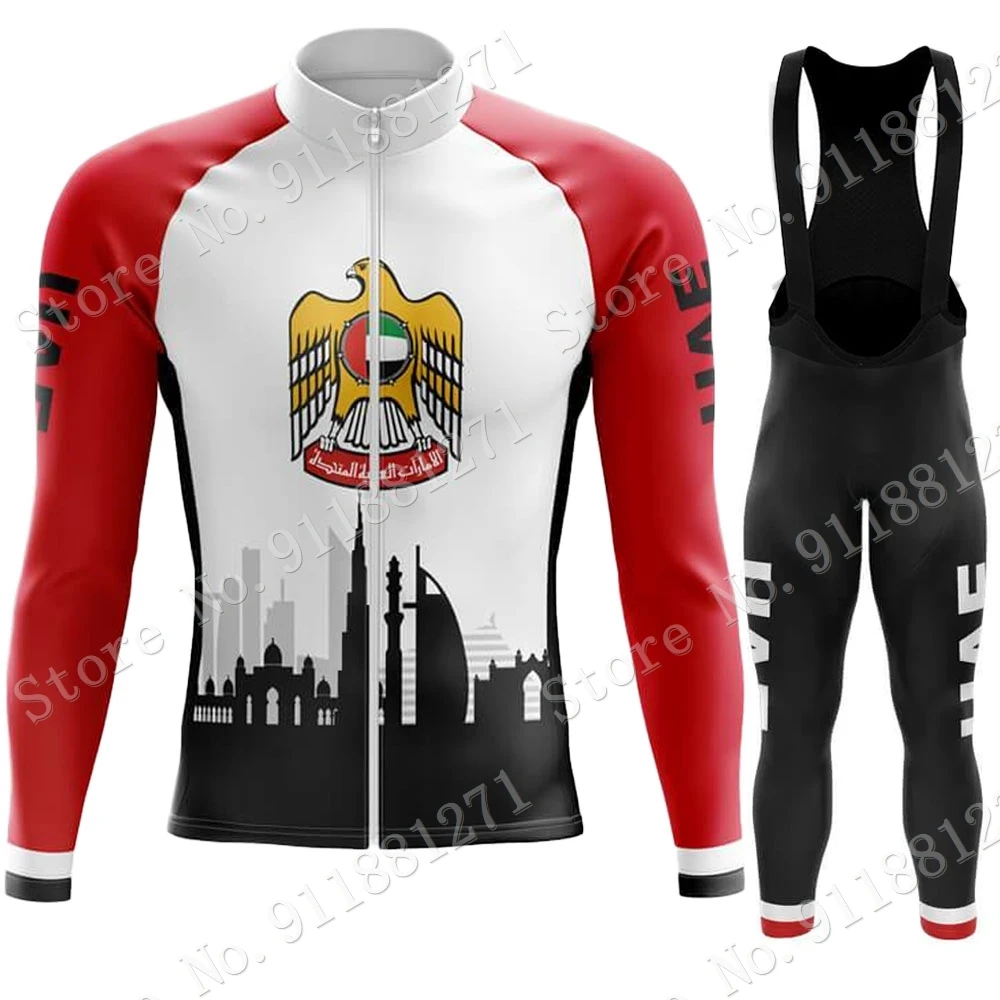2023 UAE Team Cycling Jersey Set Long Sleeve winter Fleece Men Clothing Suit MTB Bike Road Pants Bib MTB Ropa Maillot Ciclismo
2023 UAE Team Cycling Jersey Set Long Sleeve winter Fleece Men Clothing Suit MTB Bike Road Pants Bib MTB Ropa Maillot Ciclismo